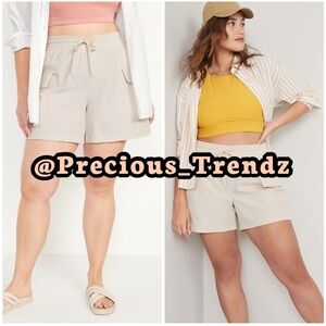 Old Navy High-Waisted StretchTech Cargo Shorts for Women Size XXL